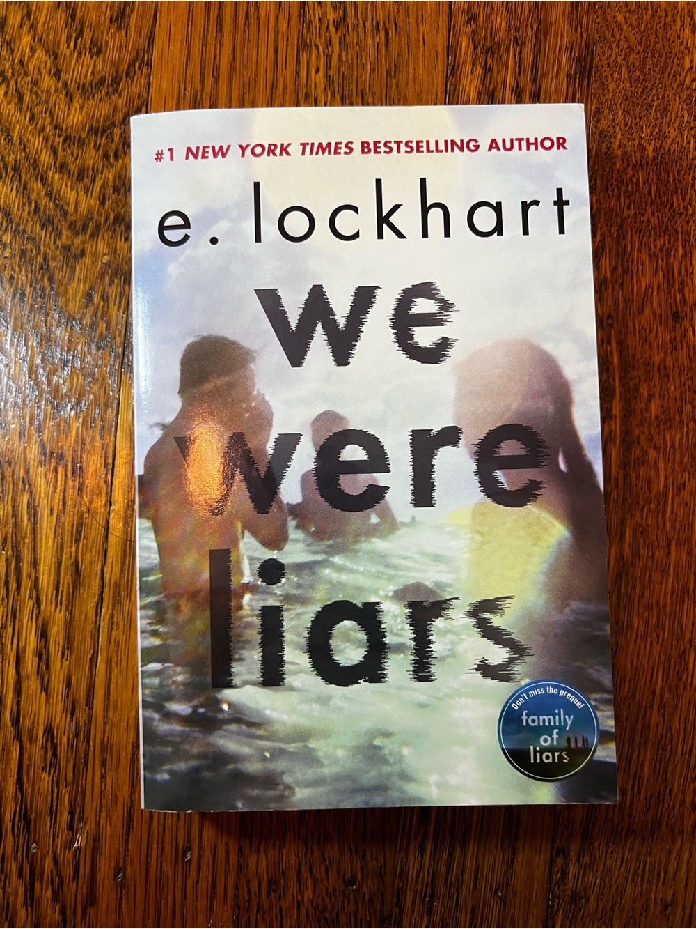 e. lockhart "We Were Liars" Paperback Book - Pastel Cover